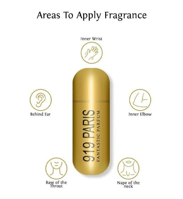 Ramco Perfume 919 VIP Gold Perfume Eau de Parfum - 50 ml (For Men & Women) - Image 3