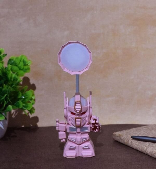 LED Robot Table Lamp 25cm (Multicolor) 1 Pc - Image 3