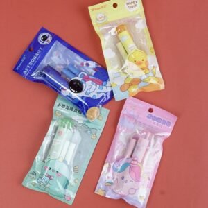 4 Pc Clutch Eraser Set