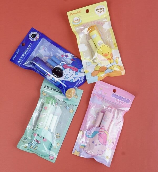 Clutch Eraser Set
