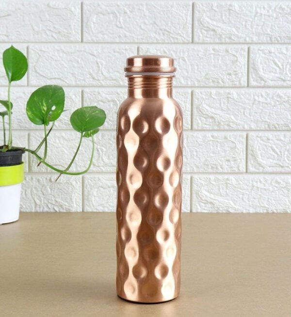 Pure Copper Style Bottle