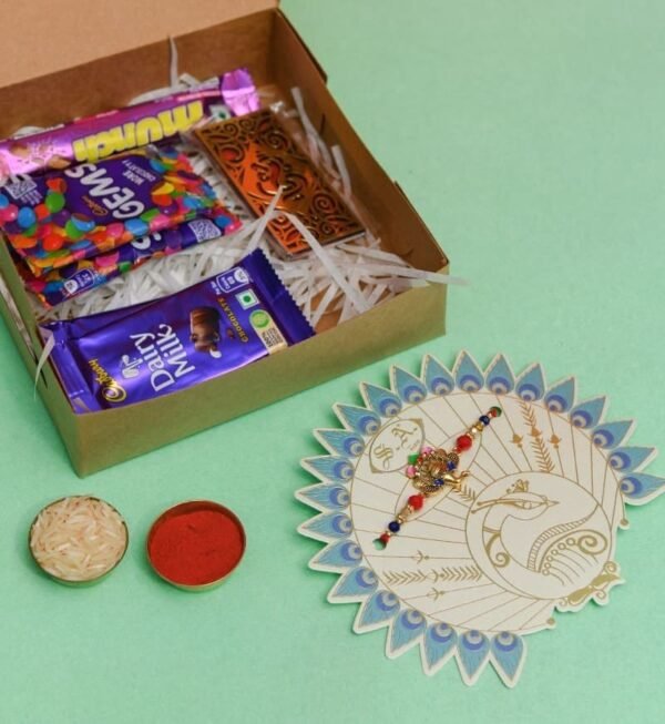 Ganesh Rakhi & Choco Gems
