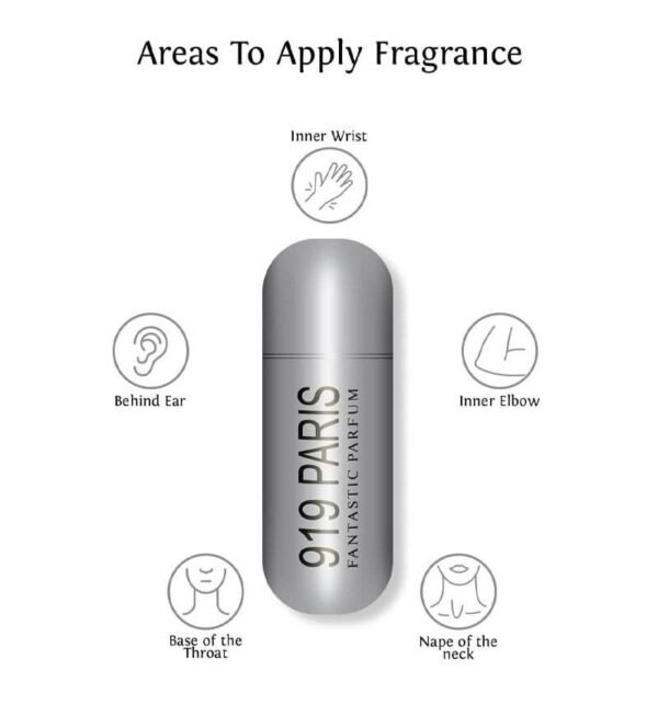 919 VIP PARIS Grey Perfume Eau de Parfum - 50 ml (For Men & Women) - Image 4