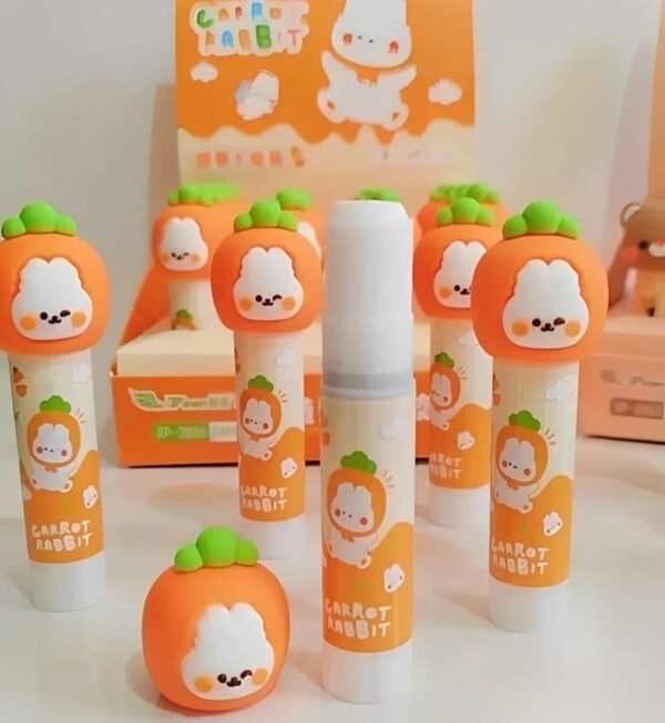 Carrot Rabbit Gluestick (2 Pcs) - Image 3