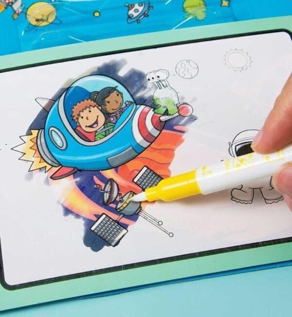 Reusable Magic Water Coloring Book - Image 3