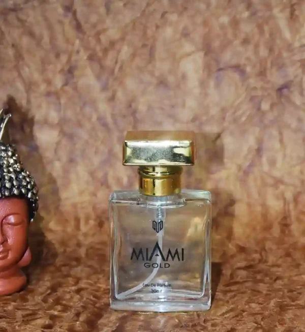 Oveo Miami Gold Spray Perfume For Men & Women -30ml - Image 2