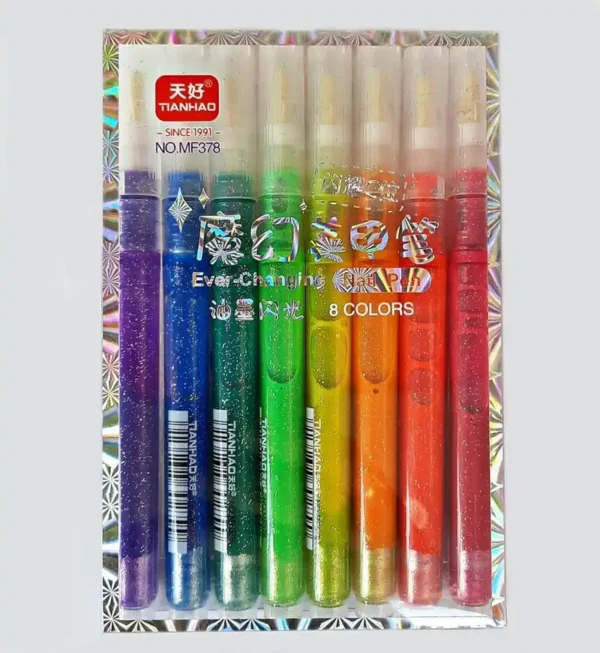 Metallic/Glitter Liquid Nail Paint Pen