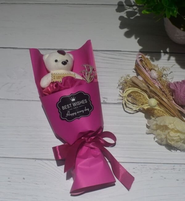 Teddy Rose Bouquet Valentine Special, Decorative Stuff - Image 6