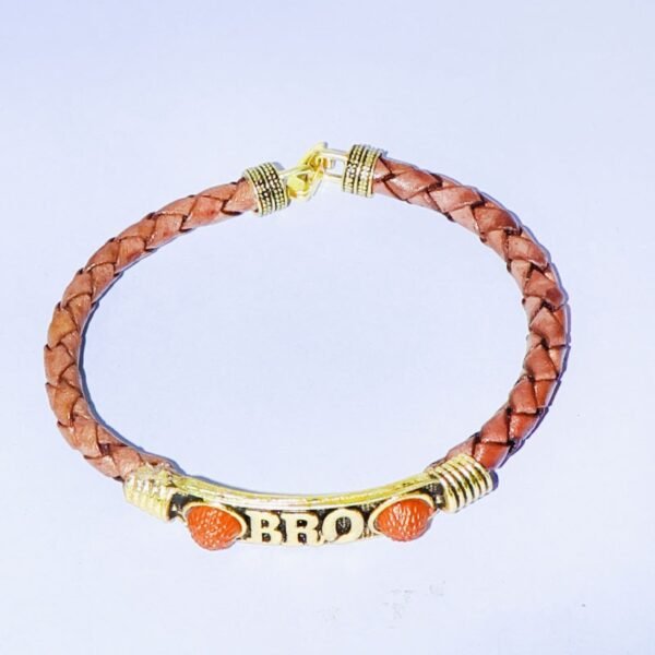 BRO Rudhraksh bracelet in Golden - Image 2