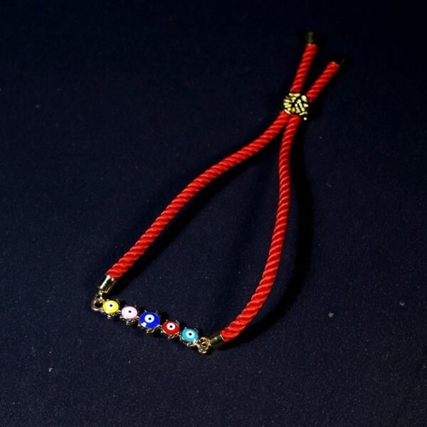 Red Evil Eye Rakhi for Kids - Image 2
