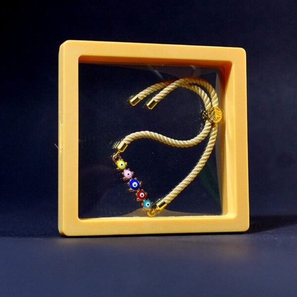Yellow Evil Eye Rakhi for Kids