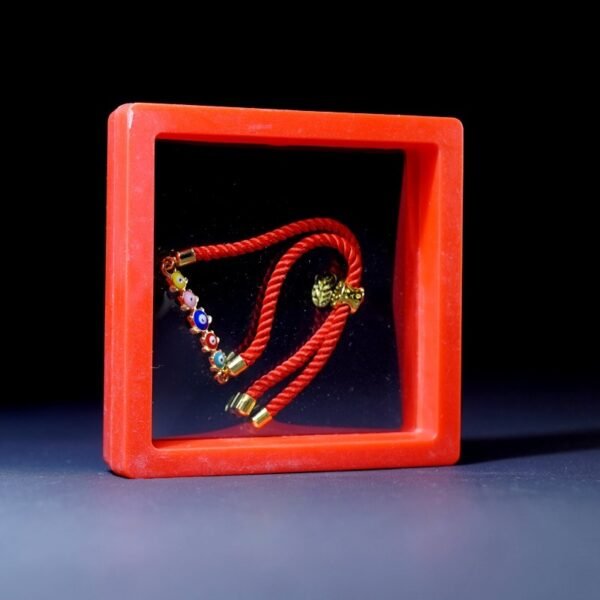 Red Evil Eye Rakhi for Kids