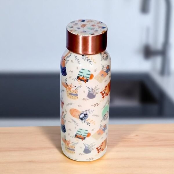 Cute Animal Print Water Bottle 500 ml